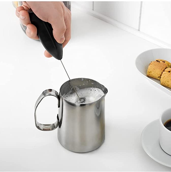 Mini mélangeur électrique fouet à café mousseur fouet batteur à oeufs
