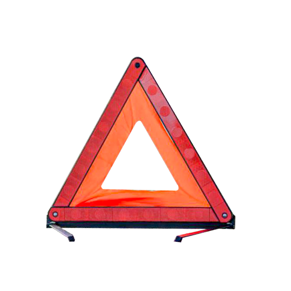Kit de sécurité voiture éco : triangle signalisation & gilet jaune