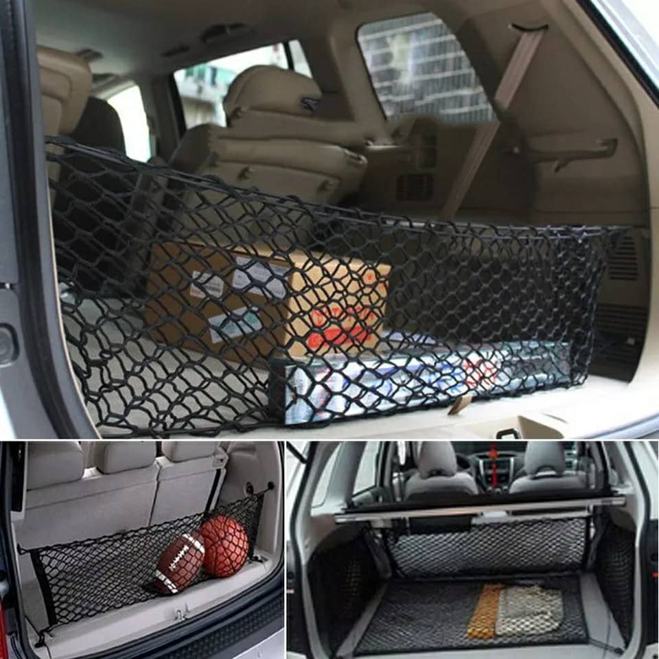 Crochets d'organisateur de cargaison pour Audi, filet en maille élastique  en nylon, rangement de bagages arrière, coffre de voiture, accessoires de  voiture, Q7, 4L, 2007 ~ 2015 - AliExpress