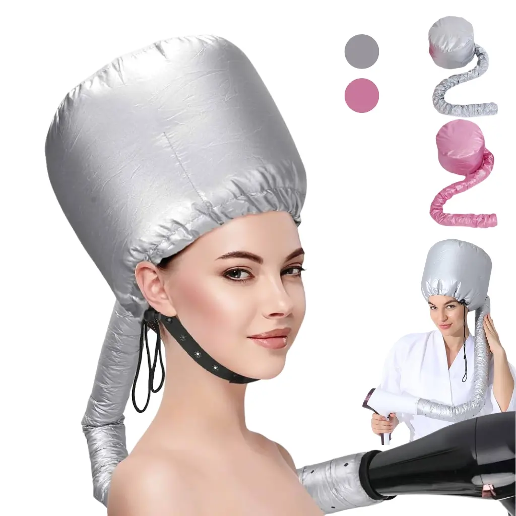 Bonnet De Séchage De Cheveux Réglable Et Bonnet De Filet Pour Friser Les  Cheveux, 2 Pièces, Mode en ligne