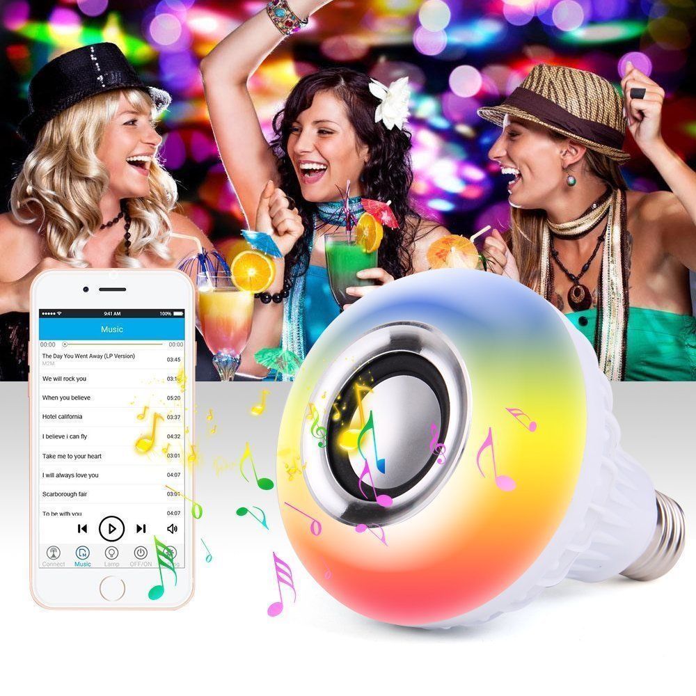 Ampoule Led Bluetooth – Veilleuse Avec Haut-Parleur - Ivoirshop
