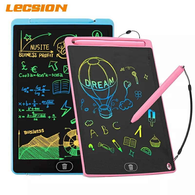 Tablette graphique LCD intelligente avec stylet pour enfants, planche à  dessin, écran numérique, bloc-notes électronique, écriture manuscrite, 12  - AliExpress