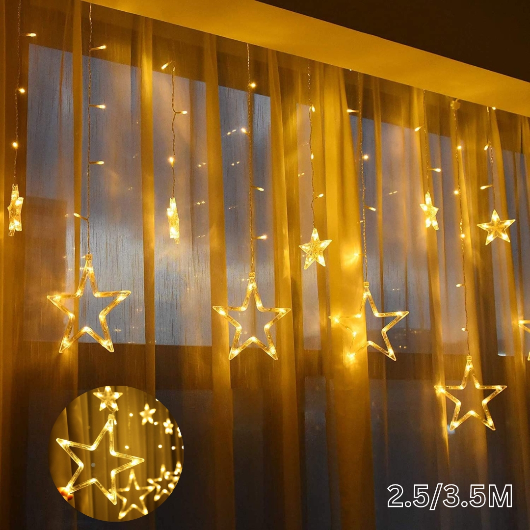 Guirlande lumineuse étanche LED décor pour salle, maison, fête de mariage,  fenêtre - Letshop.dz