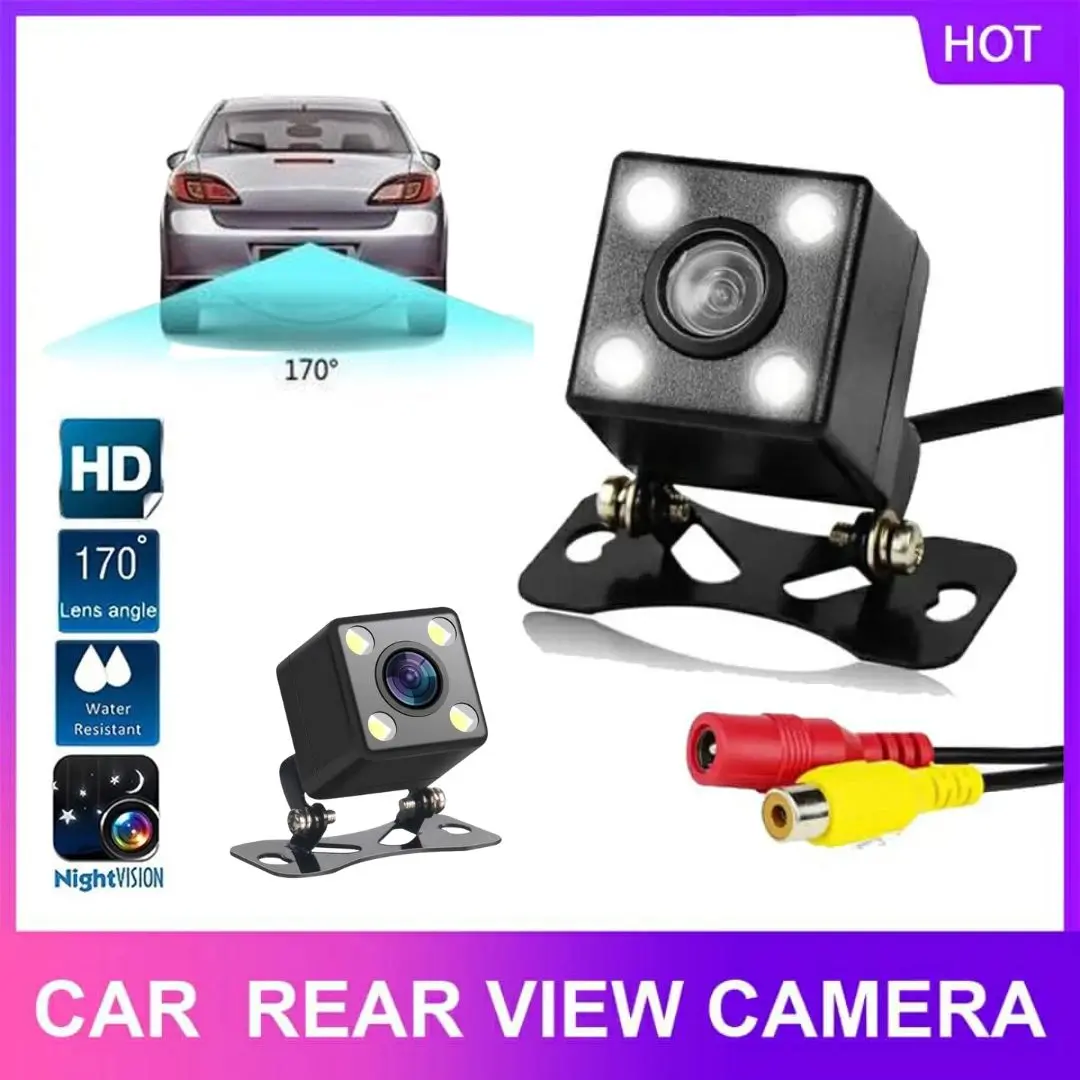 Camera Recul Voiture, Imperméable à l'eau HD Night Vision Caméra de Recul  et 170 Degrés