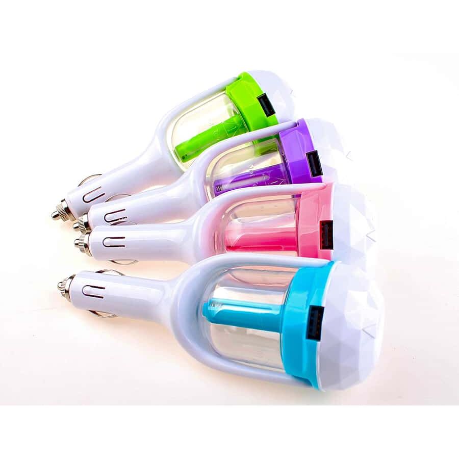 H1 USB voiture colorée tasse humidificateur ménage instrument portatif de  reconstitution de l'eau (blanc)