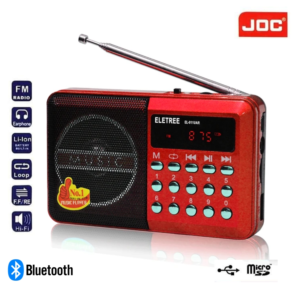 Radio FM Portable bleutooth numérique Rechargeable - Letshop.dz