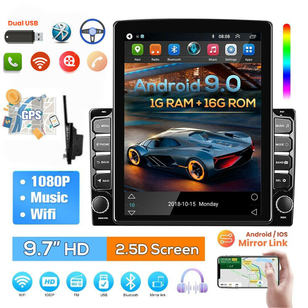 Écran Tactile pour voiture 7 '' - Hd - Bluetooth - Accessoire