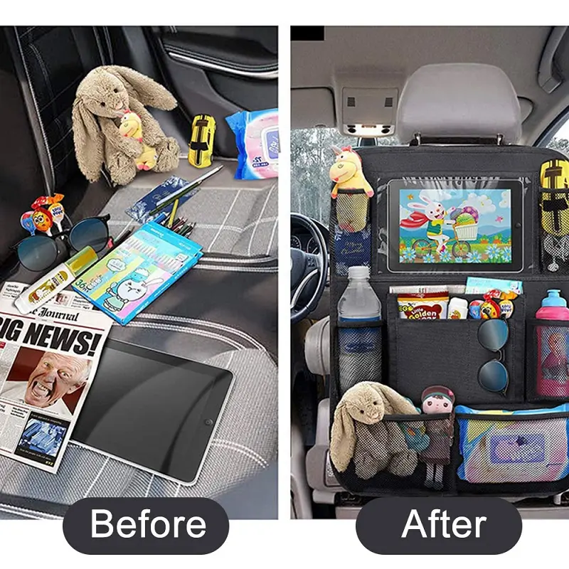 Sac de rangement multi-poches universel pour siège arrière de voiture ( 1  pcs ) - Letshop.dz