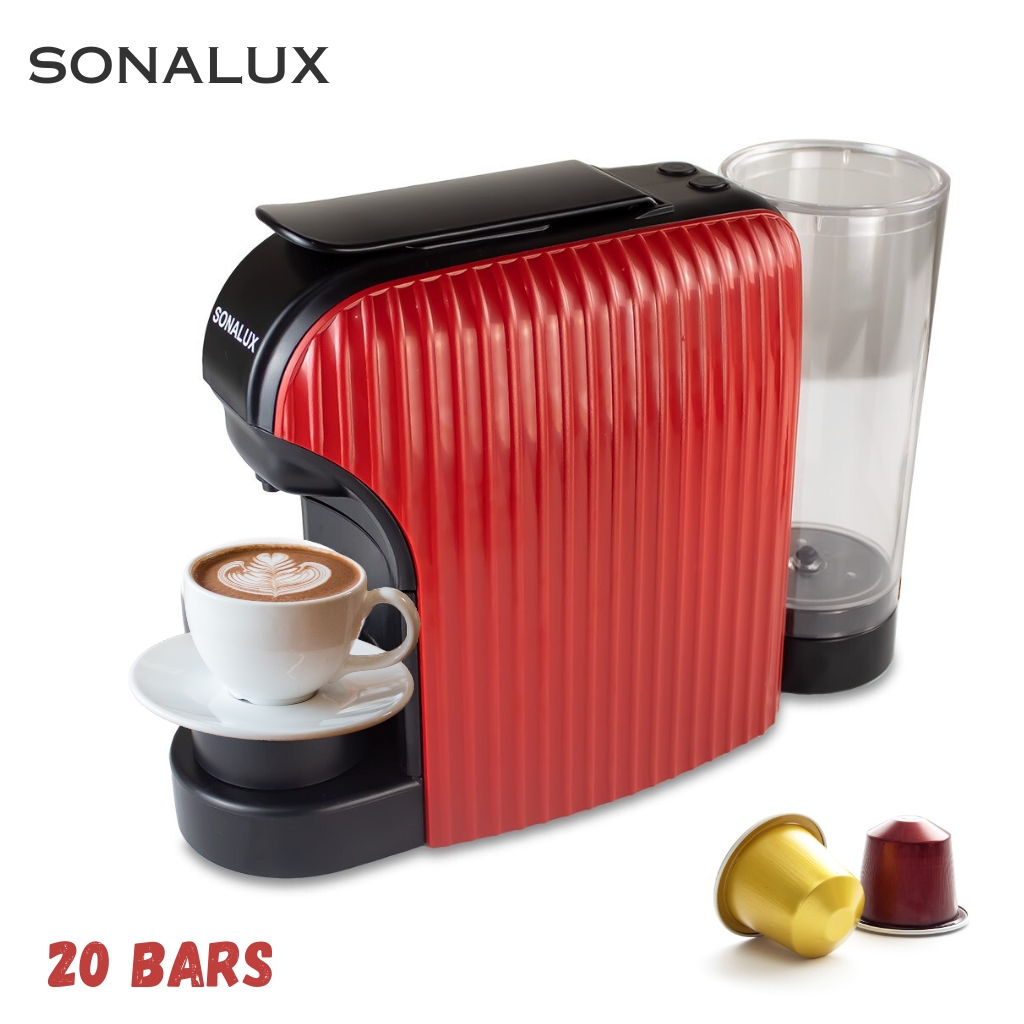 Sonalux Cafetière Nespresso 20 bars 1400 w - Letshop.dz