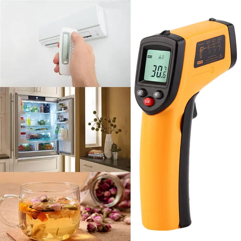 Thermomètre infrarouge portatif pour cuisine, Mini stylo de température  pour aliments - AliExpress