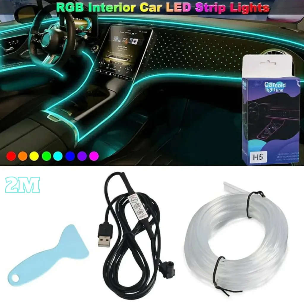 Bande Lumineuse LED pour Voiture - Équipement auto