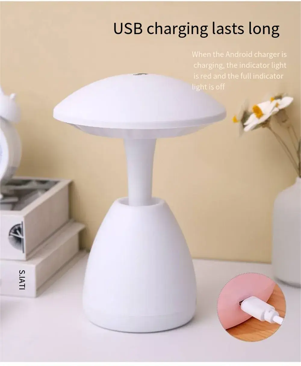 Mini Lampe Tactile LED Sans Fil pour Nikde Voiture, Rechargeable par USB,  Haute Luminosité, Petite Veilleuse