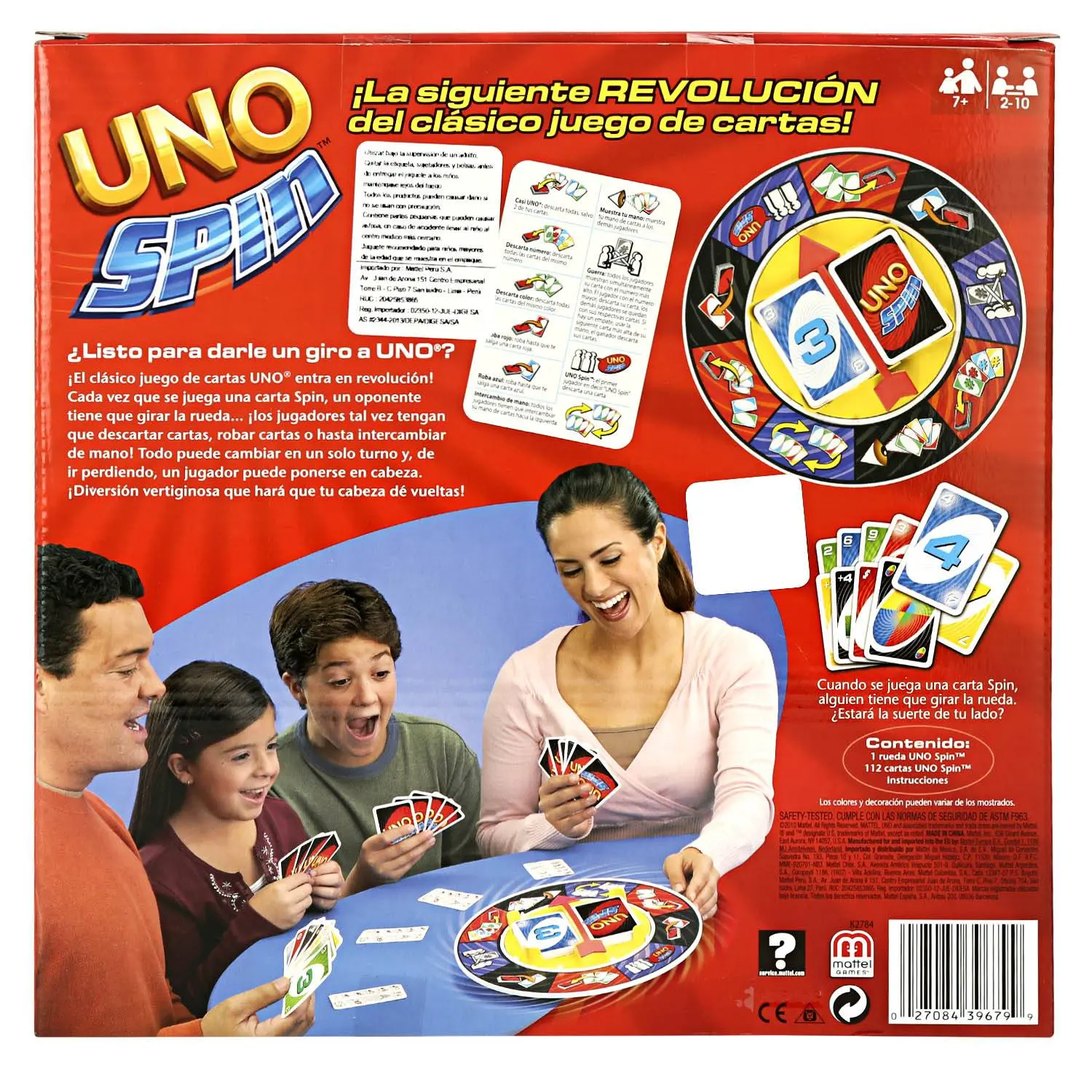 Jeu de société UNO SPIN – Magasin de jouets et jeux éducatifs en ligne