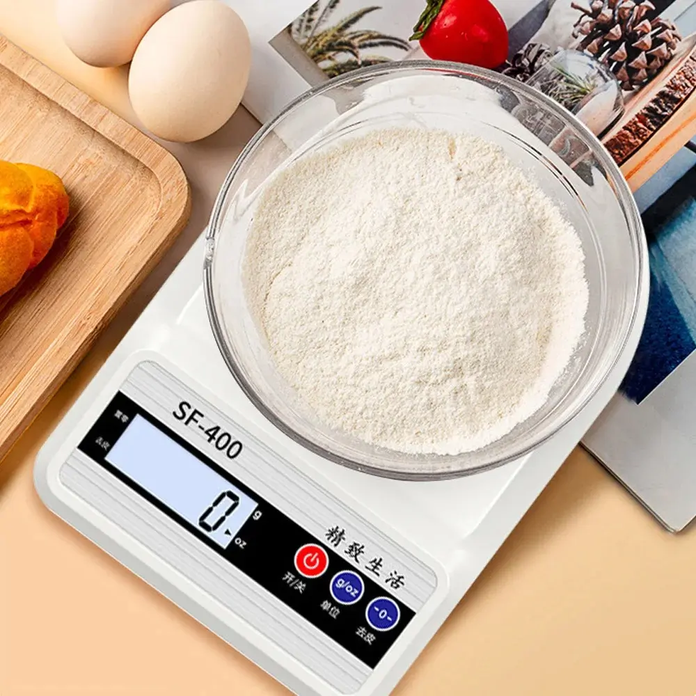 Balance de cuisine électronique jusqu'à 10kg - 3 Saveur