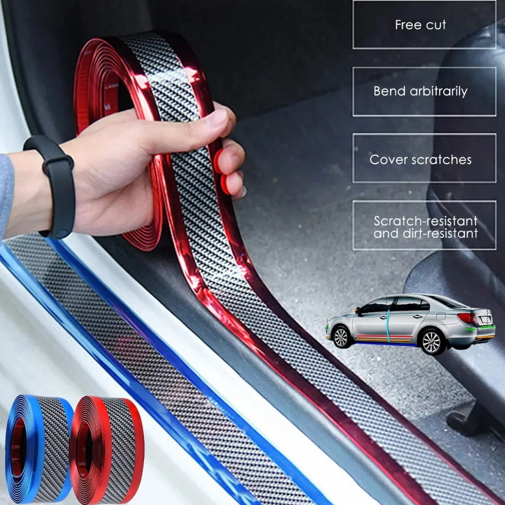 Acheter Autocollant universel 5D en Fiber de carbone pour voiture