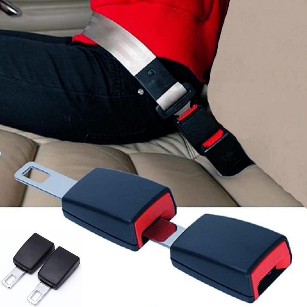 Prolongateur de clip de ceinture de sécurité de voiture, prise optique de  verrouillage, rallonge de prise d'insertion, 2 pièces - AliExpress