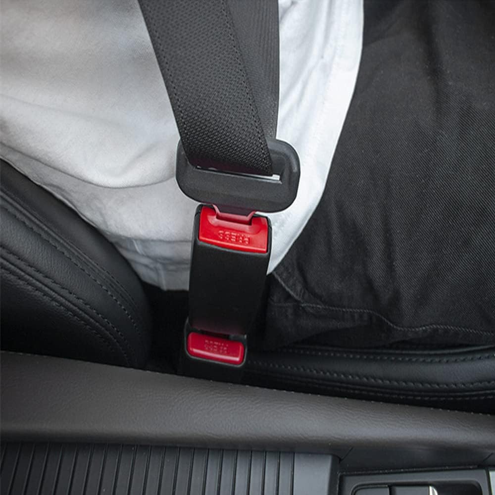 2 x rallonges de ceinture de voiture Boucle de ceinture de sécurité  Convertisseur de ceinture de
