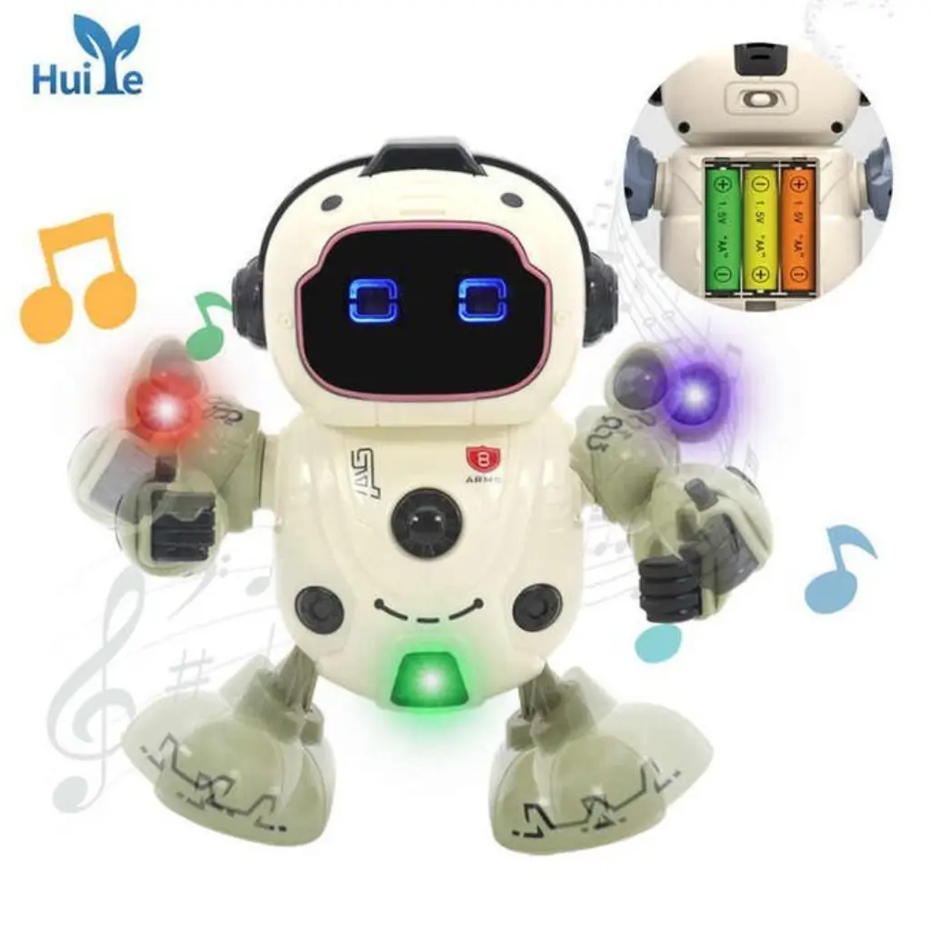 Robot dansant intelligent avec musique et lumières - روبوت راقص ذكي مع  الموسيقى والأضواء - Letshop.dz