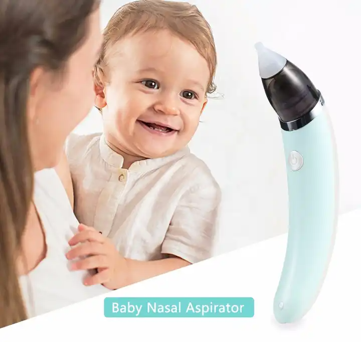 Mouche Nez, Aspirateur nasal électrique pour bébé 2 Tailles D'embouts -  شفاطة الأنف الكهربائية للطفل - Letshop.dz