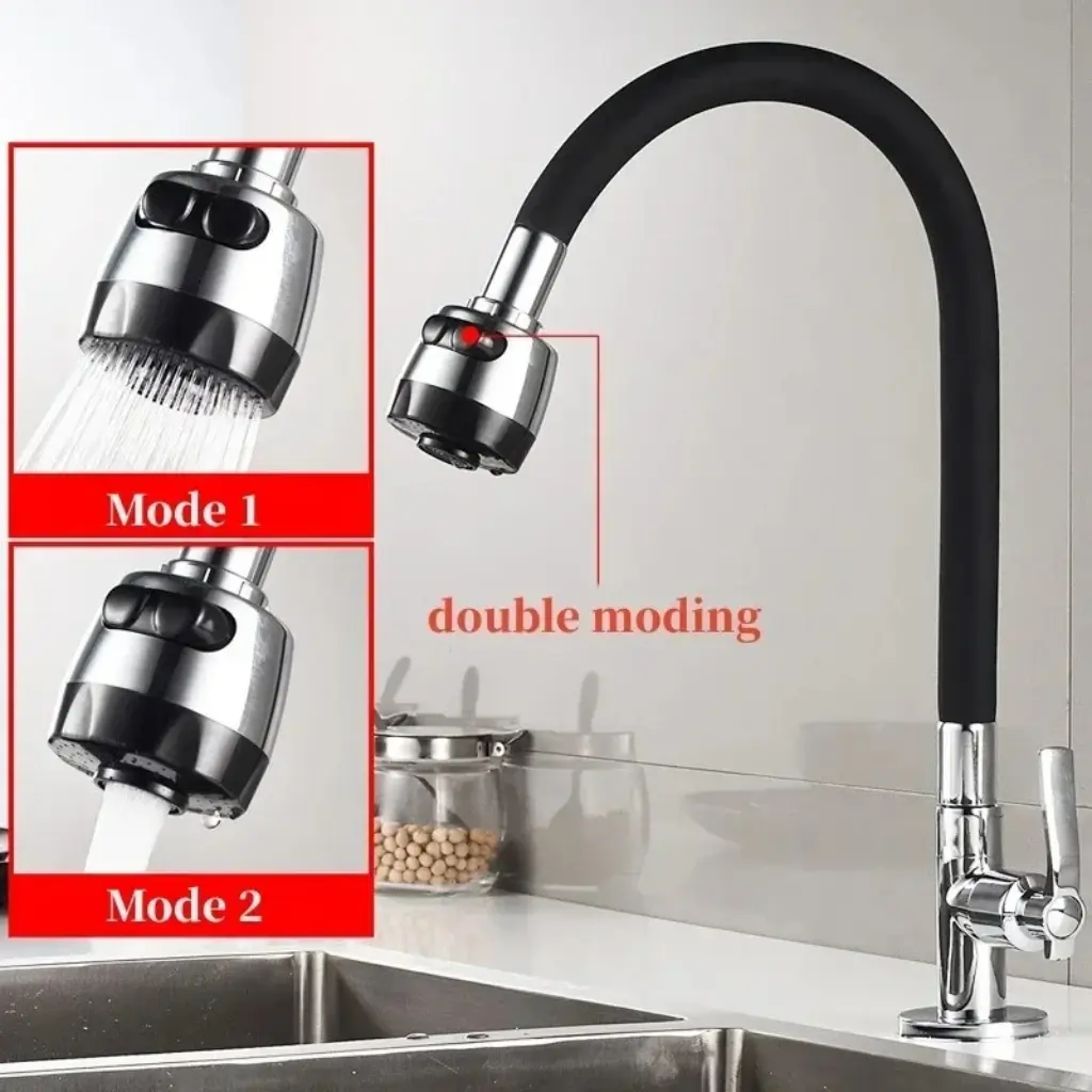 Tuyau robinet Economie d'eau robinet filtre deux Modes , buse aérateur  barboteur pulvérisateur - Letshop.dz